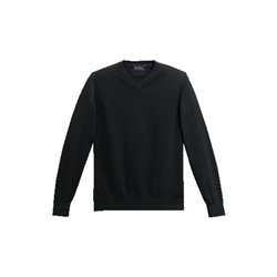 Hakro V-Pullover Premium-Cotton 143 schwarz