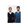 Hakro V-Pullover Premium-Cotton 143 schwarz