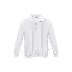 Hakro Zip-Sweatshirt Premium 451 weiß