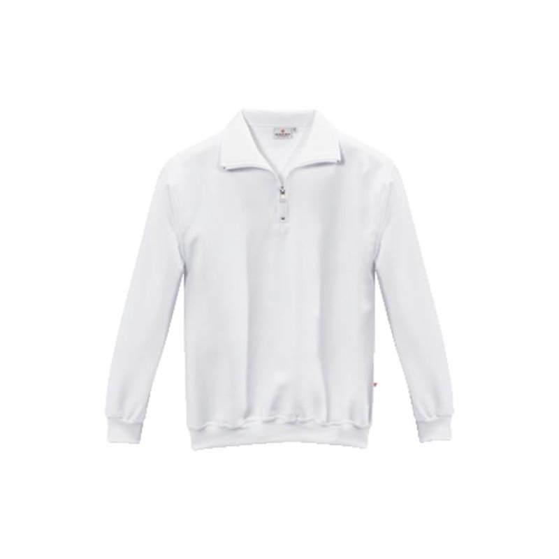 Hakro Zip-Sweatshirt Premium 451 weiß
