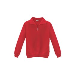 Hakro Zip-Sweatshirt Premium 451 rot