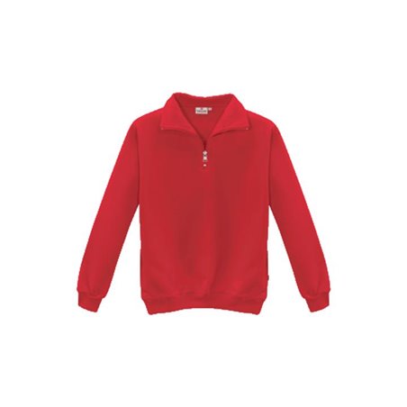 Hakro Zip-Sweatshirt Premium 451 rot