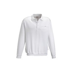 Hakro Pocket-Polo-Sweatshirt Premium 457 weiß