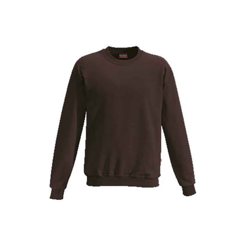 Hakro Sweatshirt Performance 475 chocolate