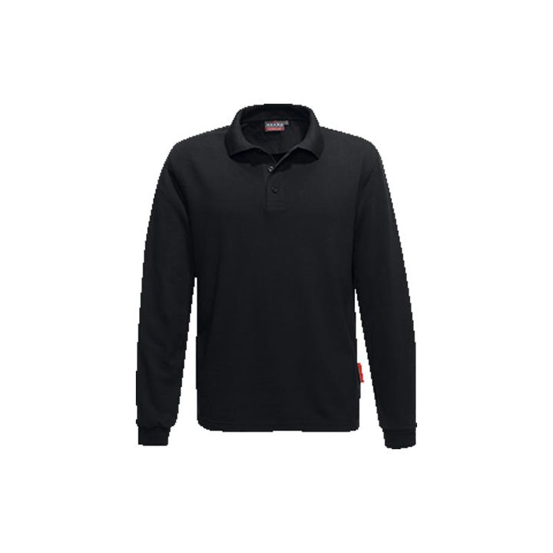 Hakro Longsleeve-Poloshirt Performance 815 schwarz