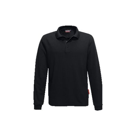 Hakro Longsleeve-Poloshirt Performance 815 schwarz