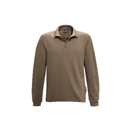 Hakro Longsleeve-Poloshirt Performance 815 nougat