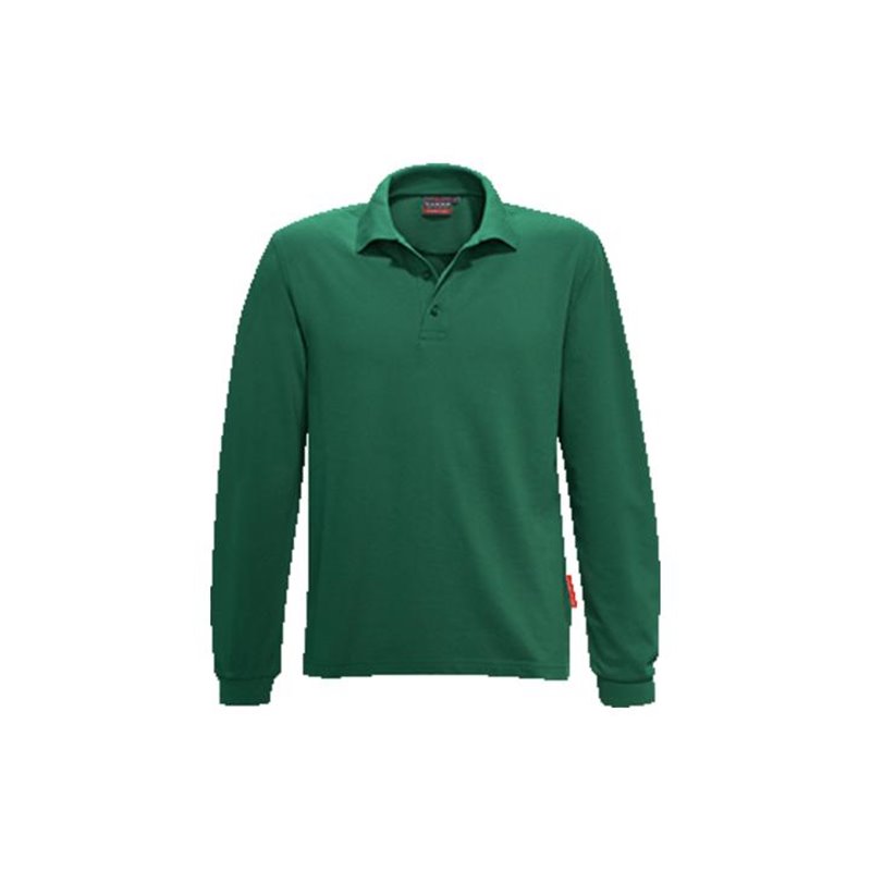 Hakro Longsleeve-Poloshirt Performance 815 tanne