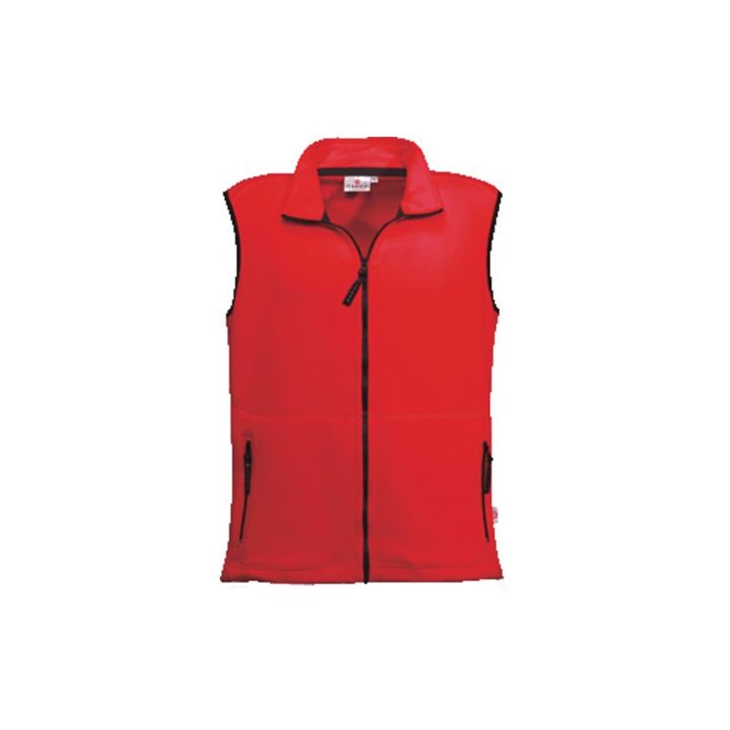 Hakro Fleece-Weste Toronto 841 rot