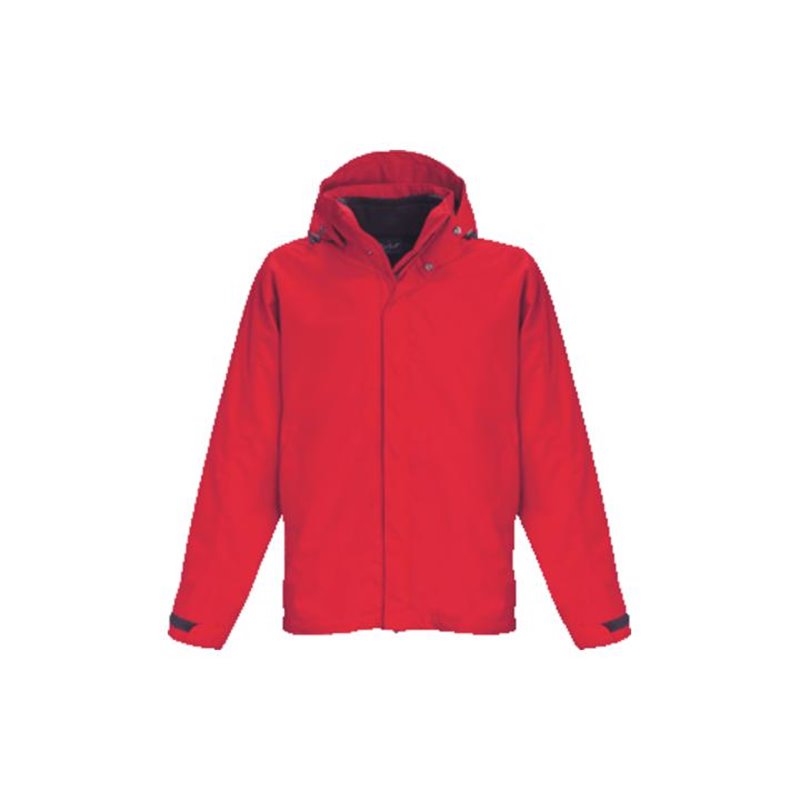 Hakro Active-Jacke Boston 853 rot/Innenjacke in schwarz