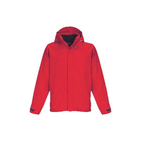 Hakro Active-Jacke Boston 853 rot/Innenjacke in schwarz