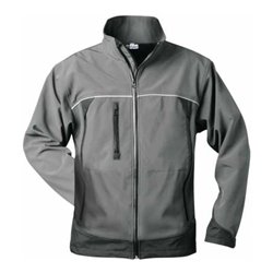 Elysee Softshelljacke Beta grau/schwarz