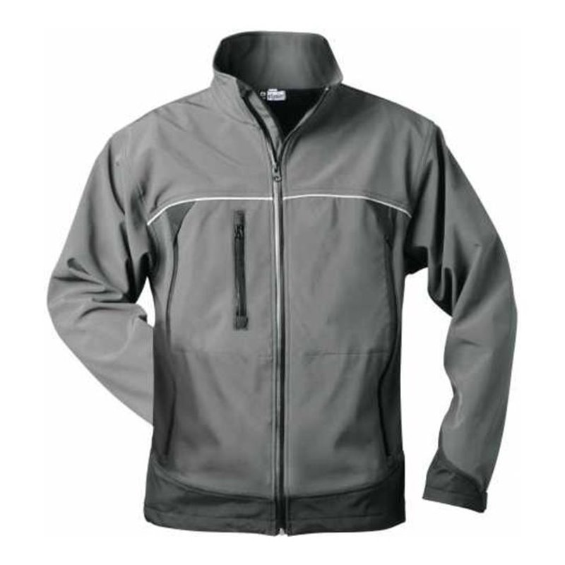 Elysee Softshelljacke Beta grau/schwarz