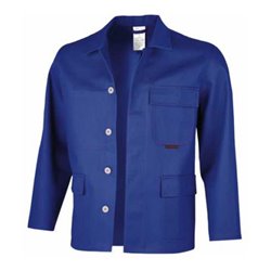 Qualitex Schweißer Bundjacke robust kornblau