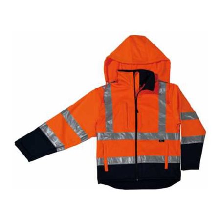 Herock Softshelljacke Orange/Marine