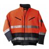 Asatex Warnschutz-Pilotenjacke orange/marine