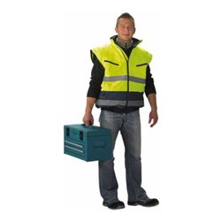 Asatex Warnschutz-Pilotenjacke orange/marine