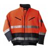 Asatex Warnschutz-Pilotenjacke orange/marine