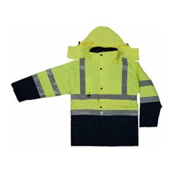 Herock Warnschutzparka 5 in 1 gelb/marineblau