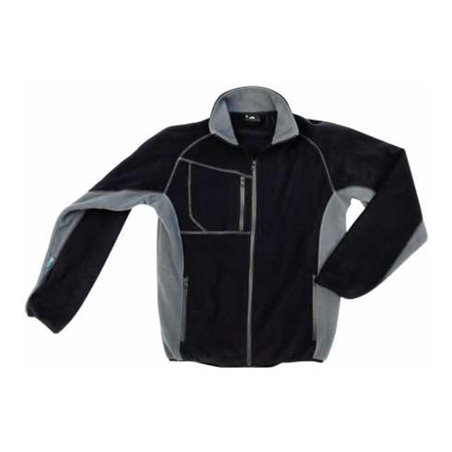 Excess Fleecejacke Champ schwarz