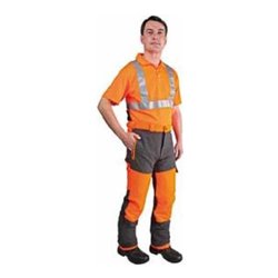 Watex Schnittschutz-Bundhose anthrazit/leuchtorange
