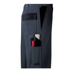 Bundhose Basic 280 kornblau/marine