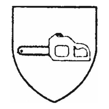 Schnittschutzlatzhose Forest Jack anthrazit/leuchtrot