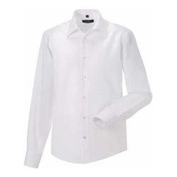 Russell Herrenhemd Langarm weiß