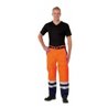 Watex Warn-Bundhose Mischgewebe orange/marine