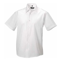 Russell Herrenhemd Kurzarm weiß