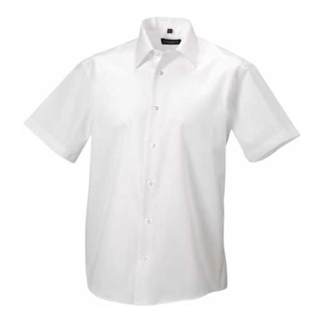 Russell Herrenhemd Kurzarm weiß