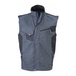 Daiber-JN 822 Workwear Weste carbon/black