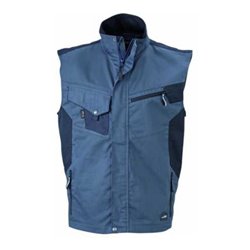 Daiber-JN 822 Workwear Weste carbon/black
