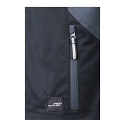 Daiber-JN 822 Workwear Weste carbon/black