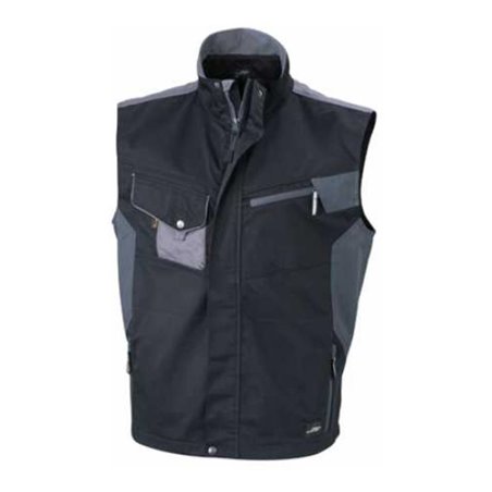 Daiber-JN 822 Workwear Weste black/carbon