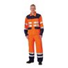 Wastex Warnjacke Mischgewebe orange/marine