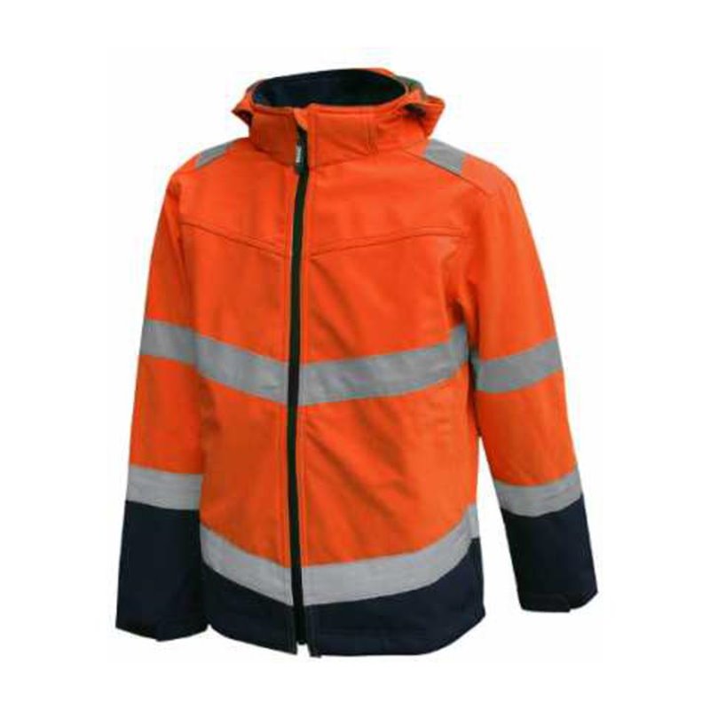 Dassy Softshelljacke Malaga orange/marine