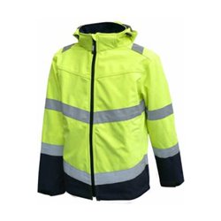 Dassy Softshelljacke Malaga gelb/marine