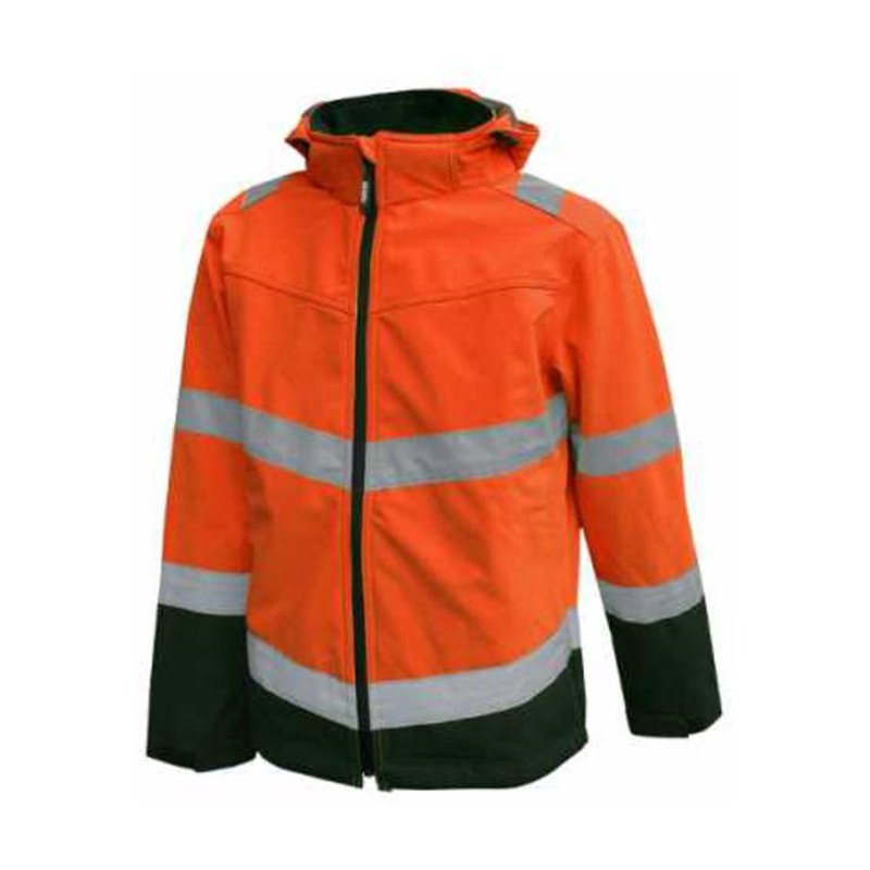 Dassy Softshelljacke Malaga orange/grün