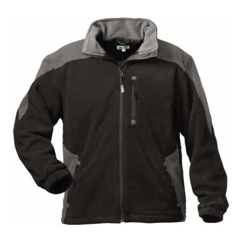 Elysee Fleecejacke Chelsea schwarz/grau