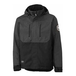Winterjacke BERG JACKET grau/schwarz