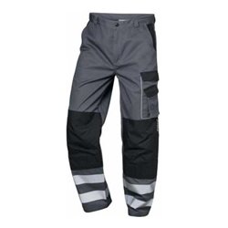 Elysee Bundhose Roth grau/schwarz