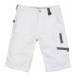 Kübler Bermuda-Shorts Champ weiß/grau