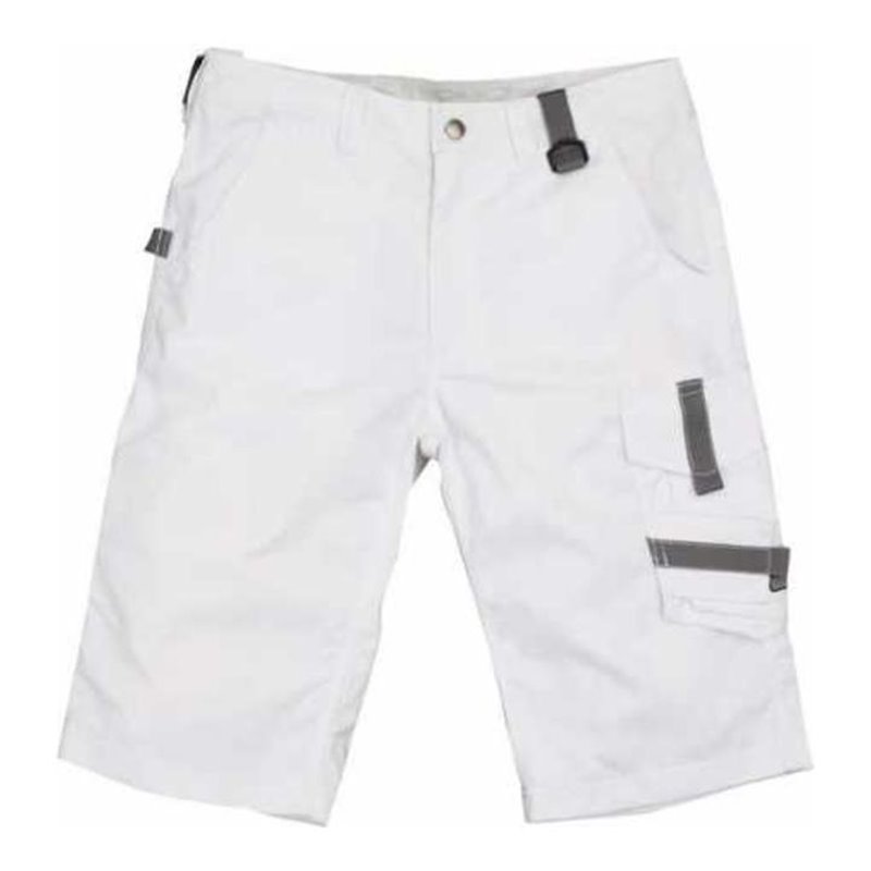 Kübler Bermuda-Shorts Champ weiß/grau