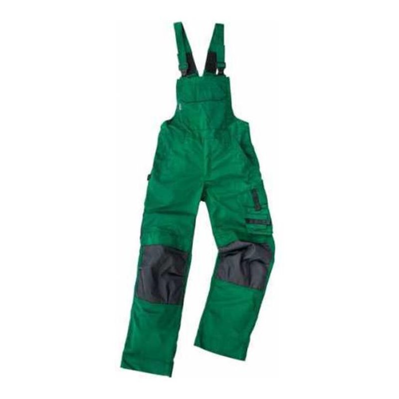 Excess Arbeitslatzhose Champ grün/grau