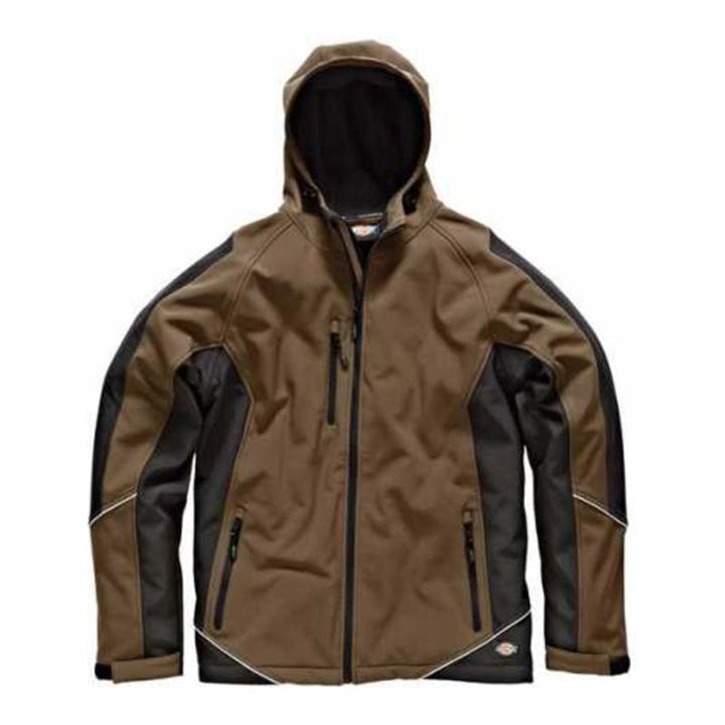Dickies Softshelljacke Industry khaki/schwarz