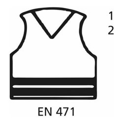 Elysee Warn-Bundhose Mario gelb/blau