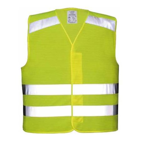 Fortis Warnschutzweste antistatisch 100% POL warn-gelb