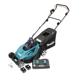 Makita Akku-Rasenmäher DLM431PF2 2x18 V / 3,0 Ah, 2 Akkus + Ladegerät