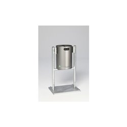 VAR Abfallsammelgerät Typ AG 02 Edelstahl 27 l